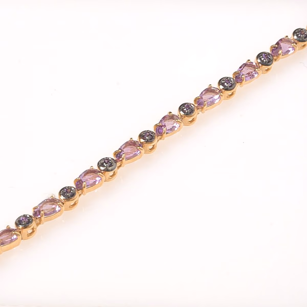 Браслет из красного золота 585 пробы