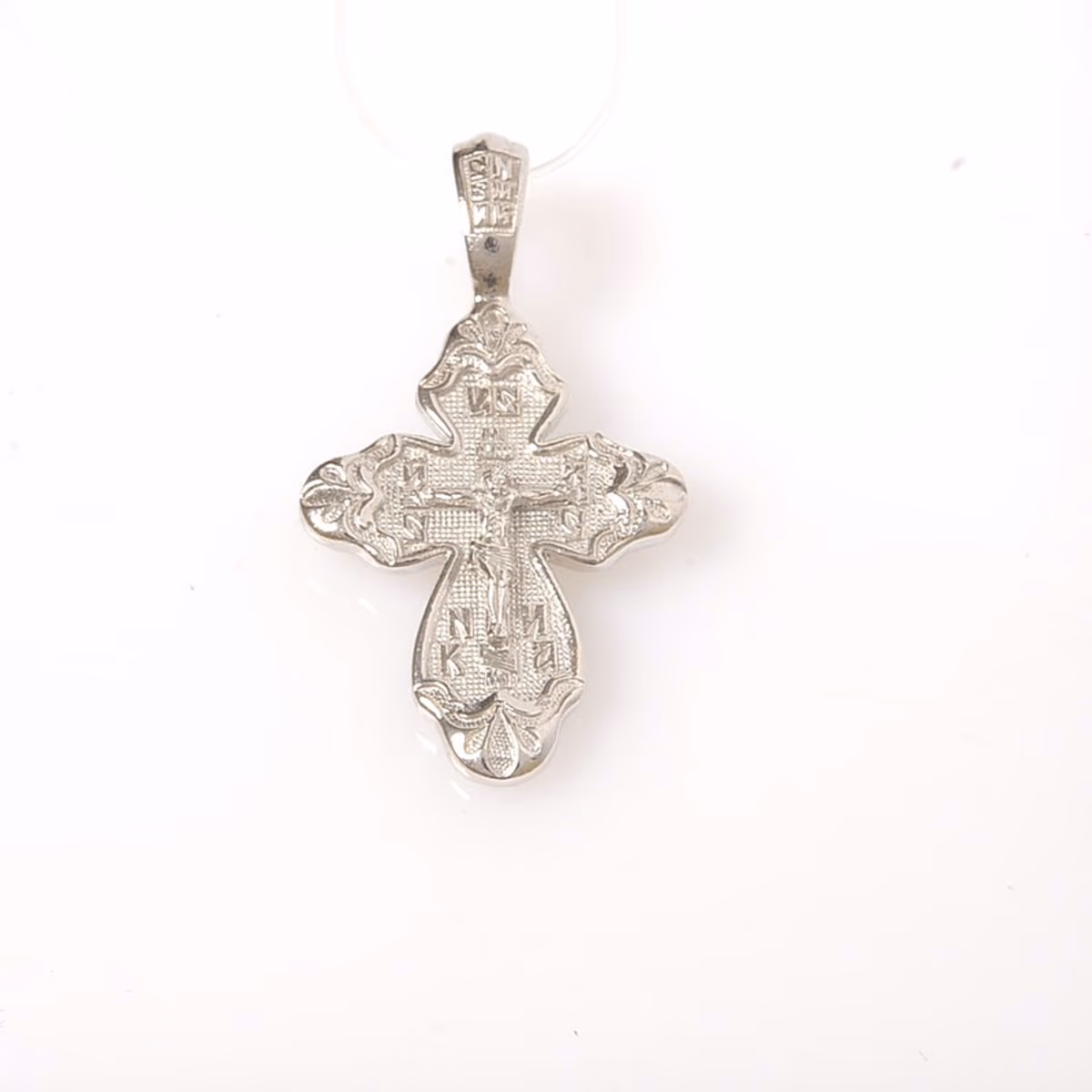 Подвеска-крест из серебра 925 пробы