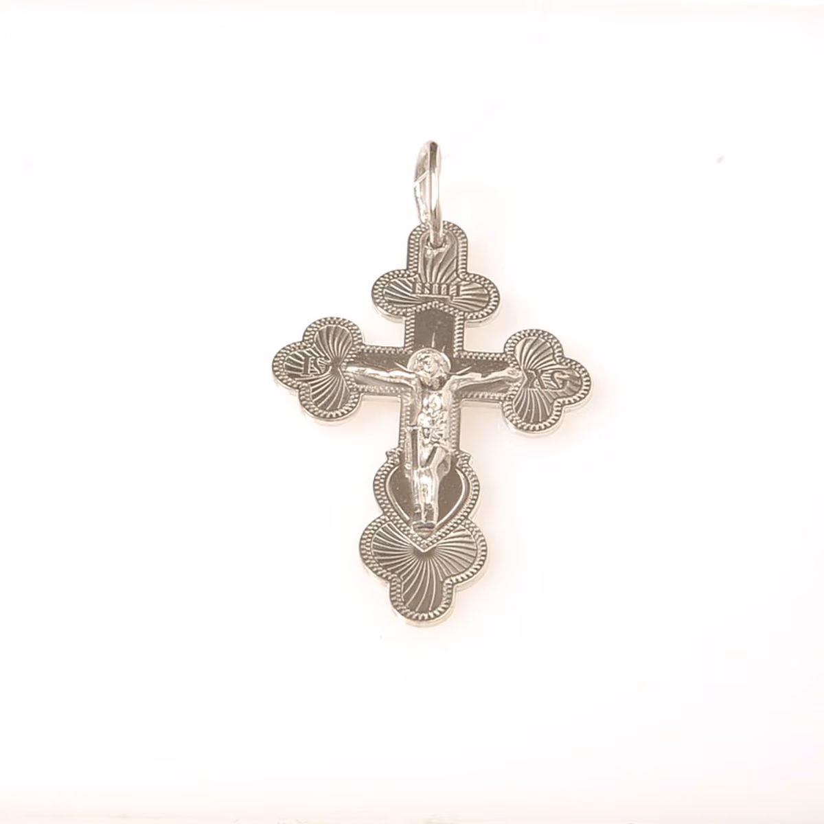 Подвеска-крест из серебра 925 пробы