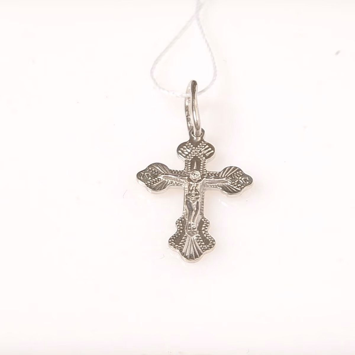 Подвеска-крест из серебра 925 пробы