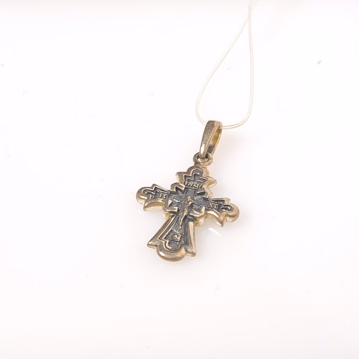 Подвеска-крест из серебра 925 пробы