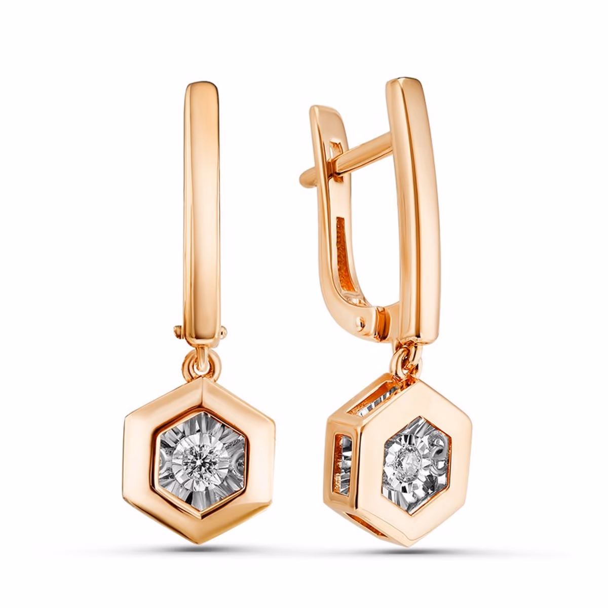 Серьги из золота 585 пробы