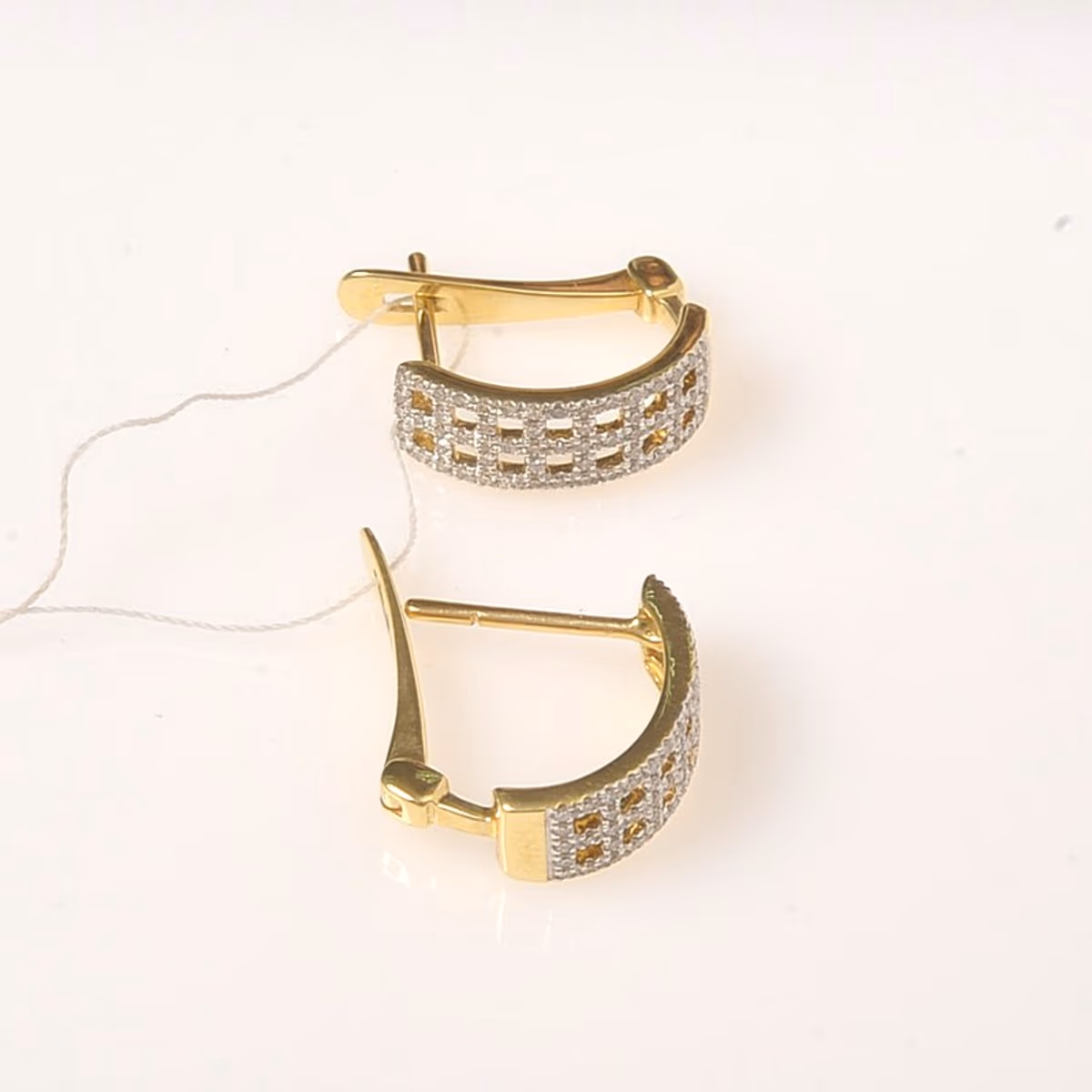 Серьги из жёлтого золота 585 пробы