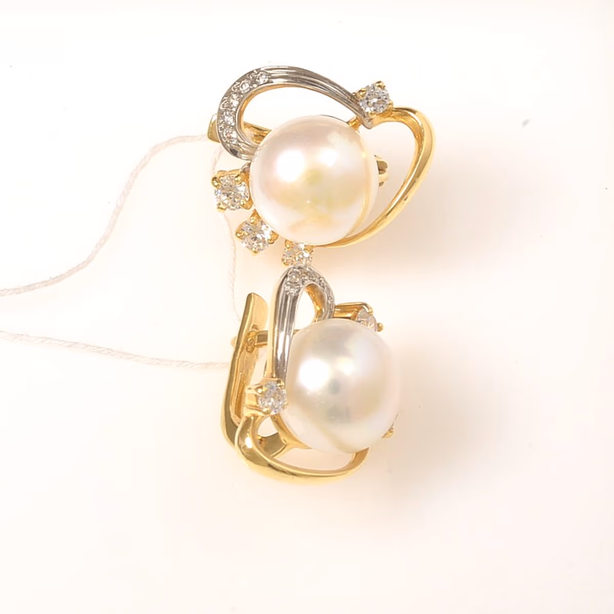 Серьги из жёлтого золота 585 пробы