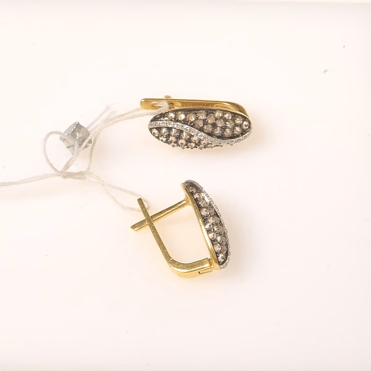Серьги из жёлтого золота 585 пробы