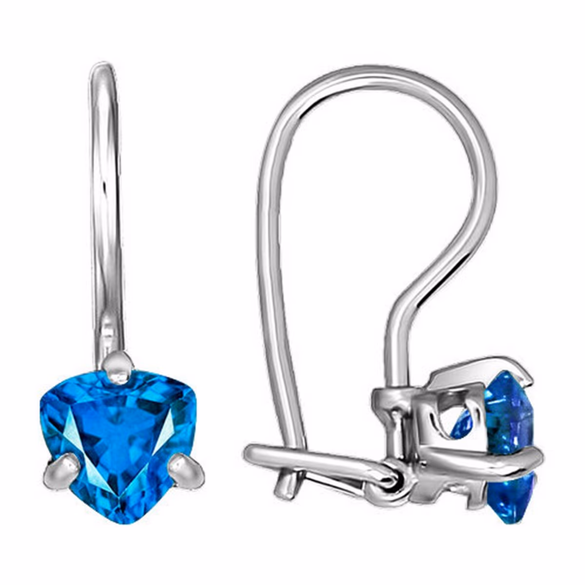 Серьги из серебра 925 пробы
