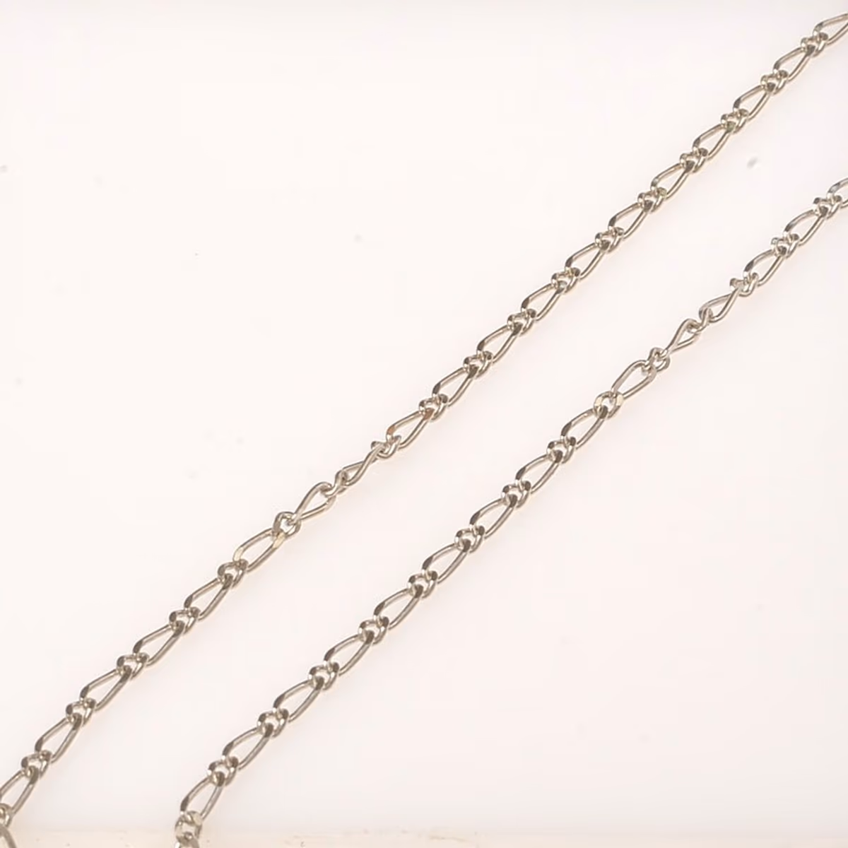 Цепь фигаро из серебра 925 пробы