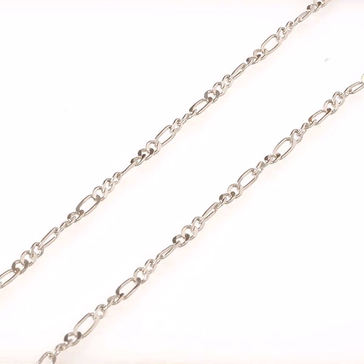 Цепь фигаро из серебра 925 пробы