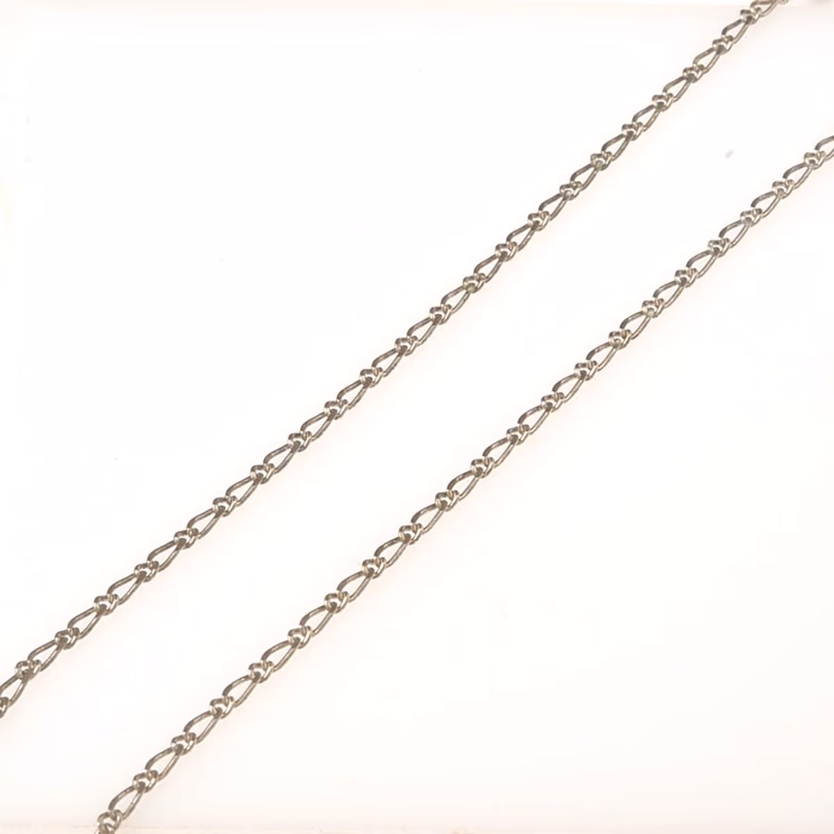 Цепь фигаро из серебра 925 пробы