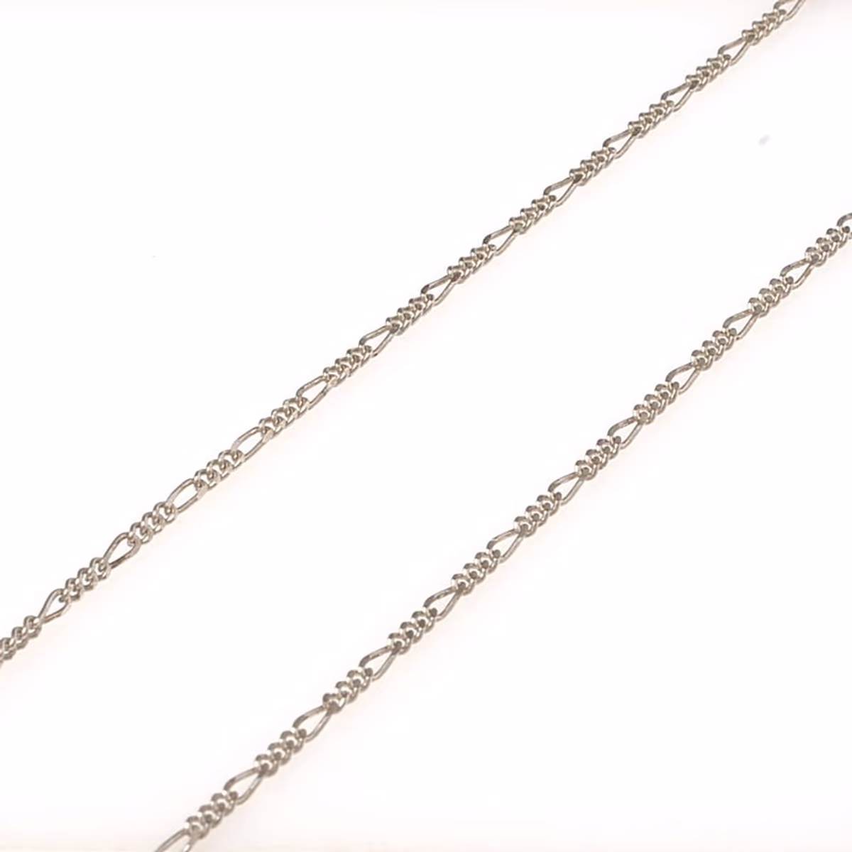 Цепь фигаро из серебра 925 пробы