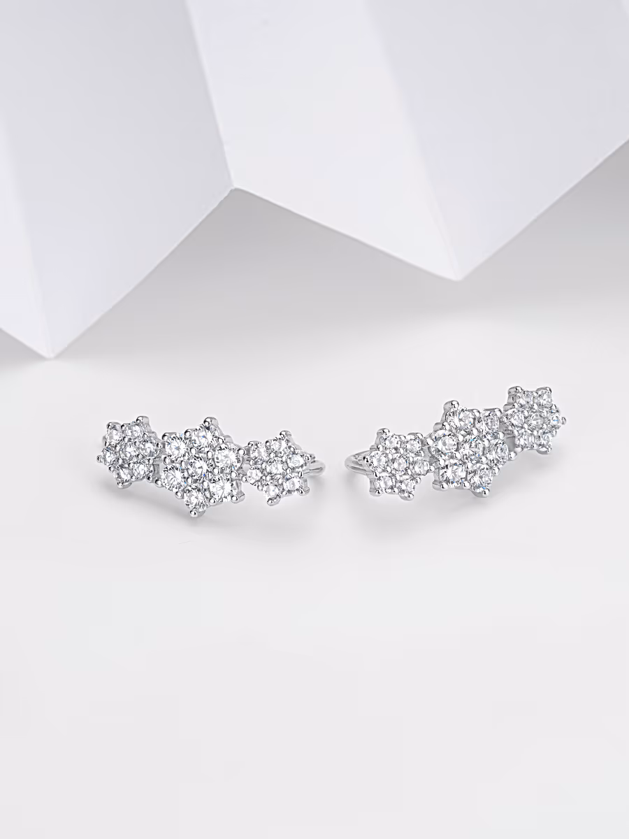 Серьги из серебра 925 пробы