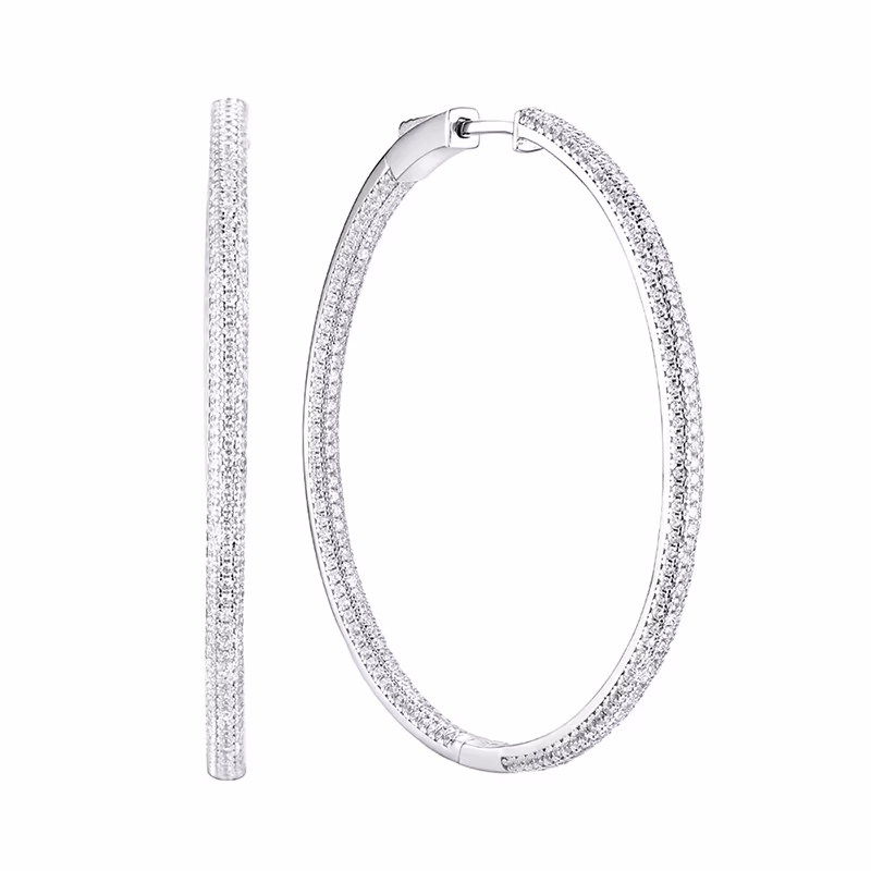 Серьги из серебра 925 пробы