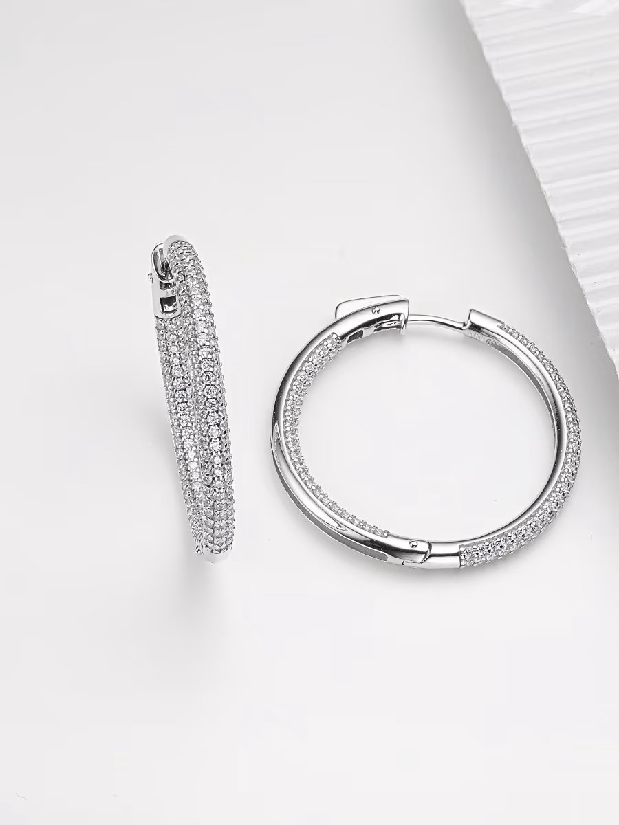 Серьги из серебра 925 пробы