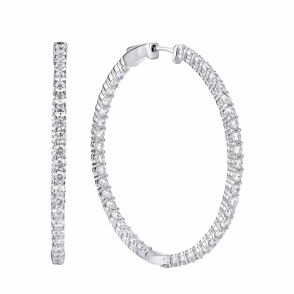 Серьги из серебра 925 пробы