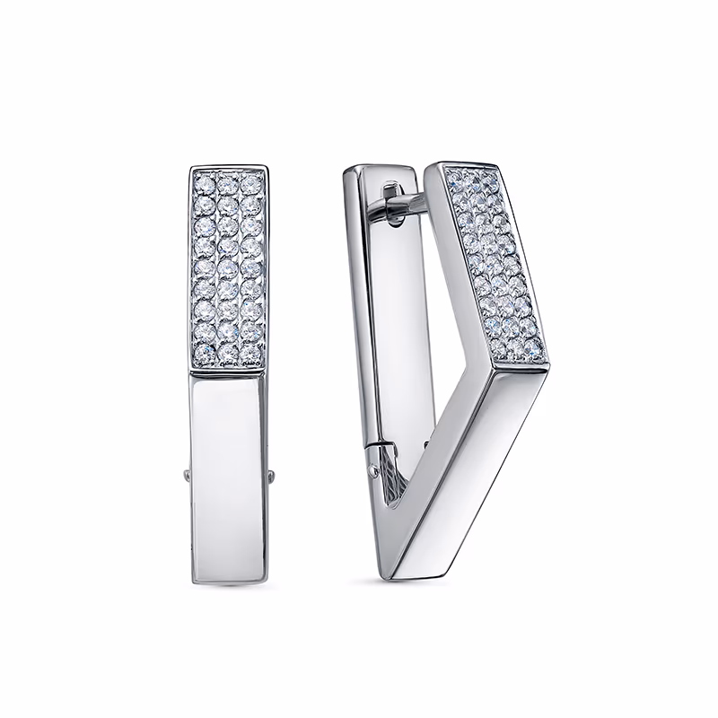 Серьги из серебра 925 пробы